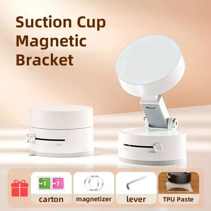 Singapore in stock 🔥Vacuum Suction Magnetic Phone Stand